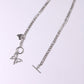 Jewelry Geometric OT Buckle Hollow Butterfly Pendant Necklace Ladies Three to One Trendy Love Heart Necklace