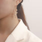 Jewelry ins micro-inlaid diamond snake-shaped pendant retro earrings female earrings high-end niche earrings