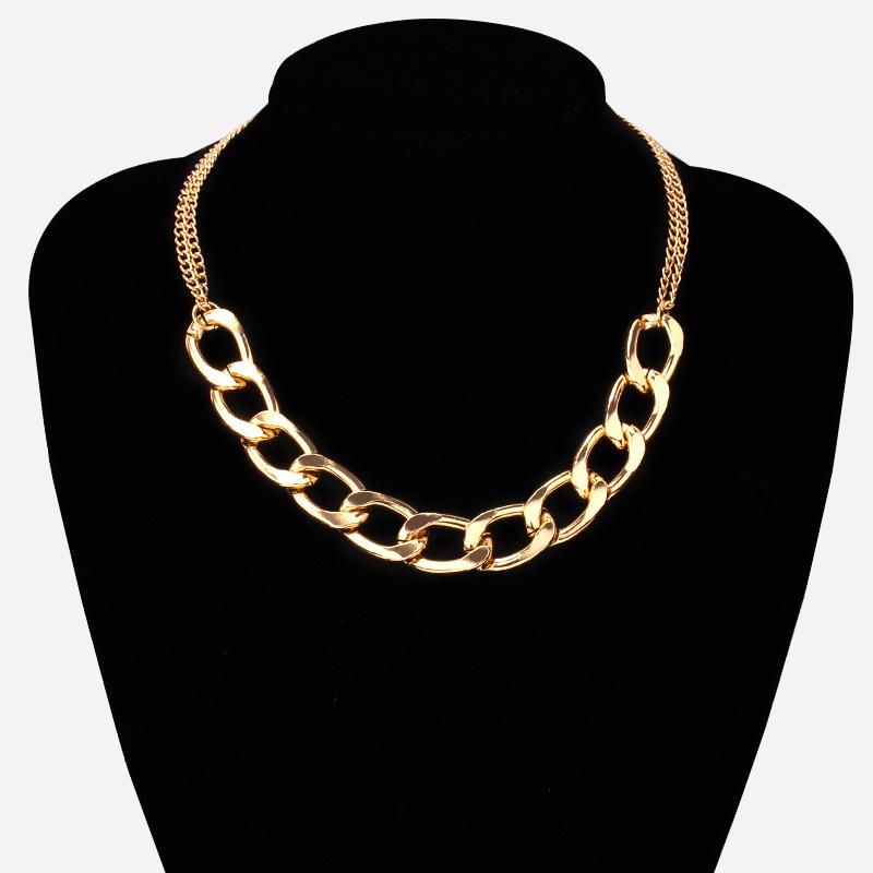 Jewelry niche design sense necklace trend ins cold collarbone neck necklace short necklace