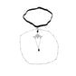 Jewelry bat pendant black crystal leg chain elastic chain bat leg ring female hot girl thigh chain