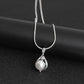wiish fashion jewelry fashion simple diamond-encrusted pearl pendant necklace short exquisite clavicle chain