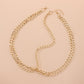 Headwear Headband Metal Multilayer Thick Chain Tassel Headband Hair Accessories