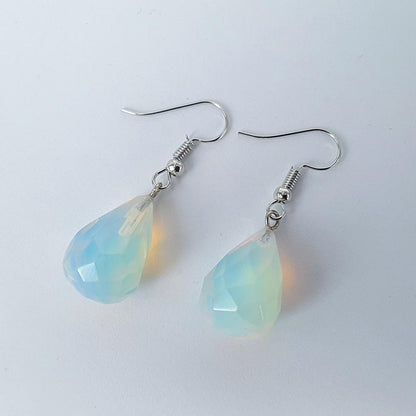 Creative natural opal earrings earrings alloy earrings full cut water drop boutique earrings for domestic sale