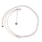 Sexy pure desire pearl double waist chain female fashion trend ins portrait metal chain ring body chain