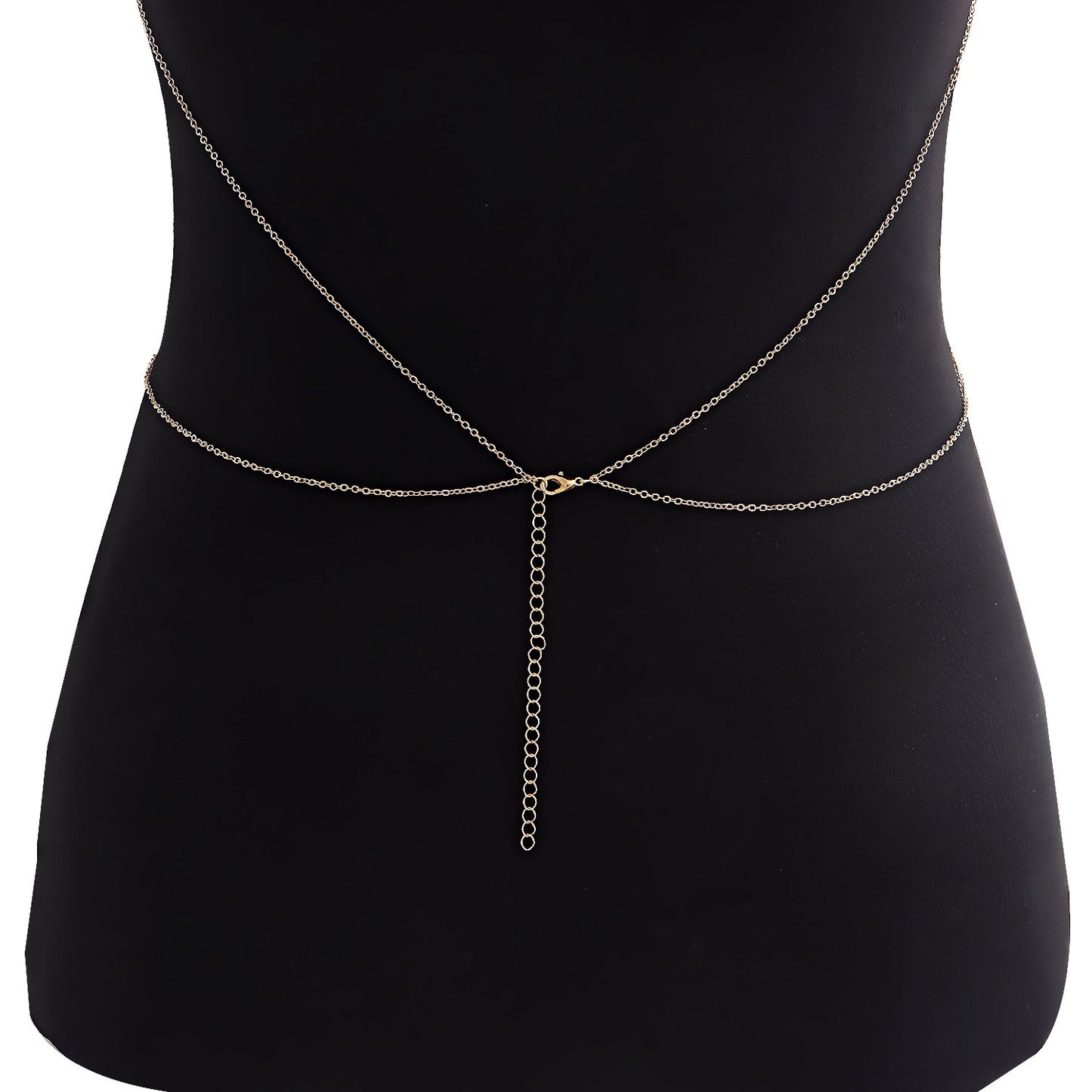 Jewelry Simple One-piece Halter Geometric Turquoise Chest Chain Sexy Night Bikini Necklace Female
