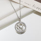 Zircon Cross Jewelry Stainless Steel Tree of Life Necklace Clover Clavicle Chain