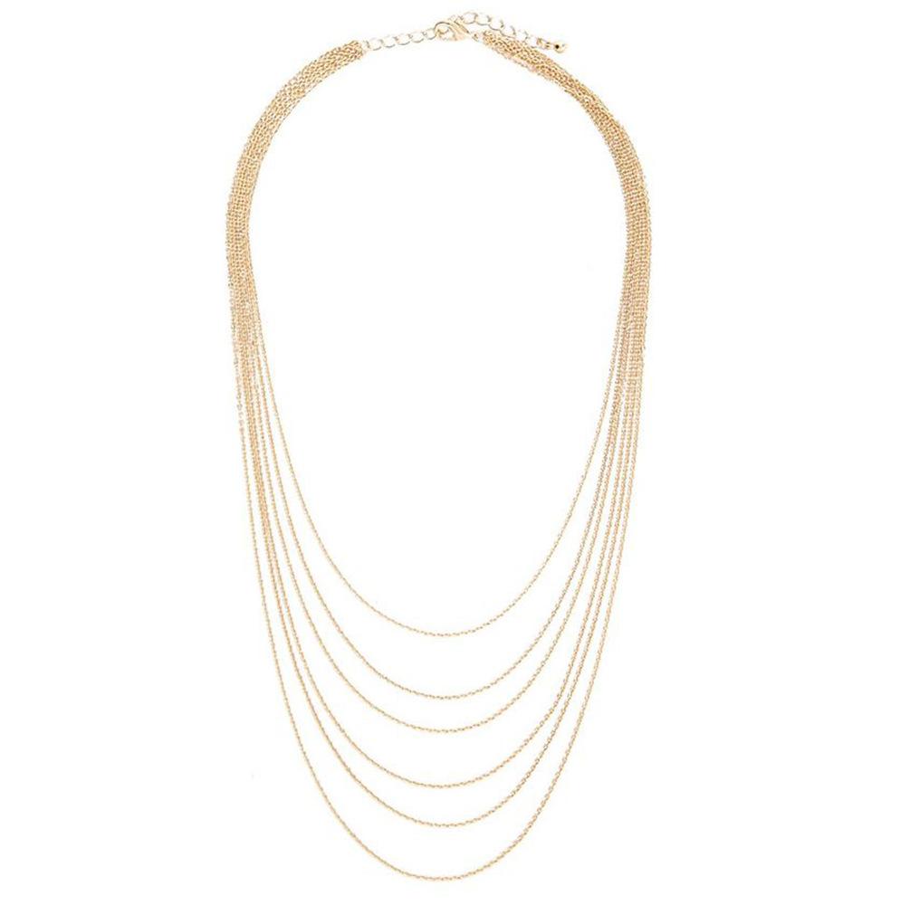 Accessories simple fashion multi-level collarbone chain handmade necklace female jewelry