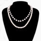 New Year Pearl Set Chain Clavicle Chain Niche Design Sense Short Fashion Choker Necklace Female