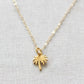 Jewelry Fashion Simple Metal Palm Tree Necklace Personality Charm Geometric Island Coconut Tree Necklace