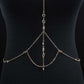 Summer and Autumn Popular Crystal Accessories Body Chain Trend Design Fashion Jewelry