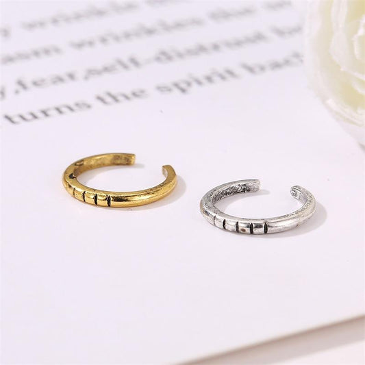 Simple retro old earrings female hollow U-shaped ear bone clip no ear hole earring men and women invisible ear clip