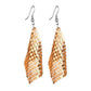 8 Colors Fashion Versatile Square Variable Sequin Earrings Exaggerated Earrings Jewelry