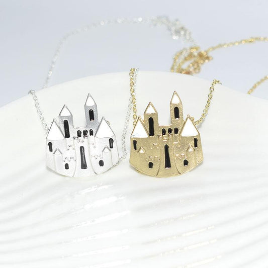 18 Jewelry Harrypotter Castle Necklace Harry Potter Necklace Pendant