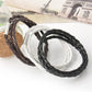 Men's multi-layer braided twist bracelet simple leather rope bracelet bracelet bracelet bracelet