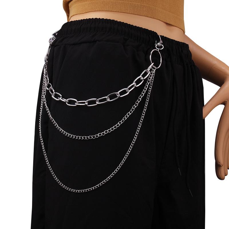 Jewelry personality U-shaped thick chain all-match body chain simple multi-layer tassel geometric chain waist chain