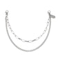 Jewelry personality U-shaped thick chain all-match waist chain simple hip-hop small square brand fashion retro waist chain
