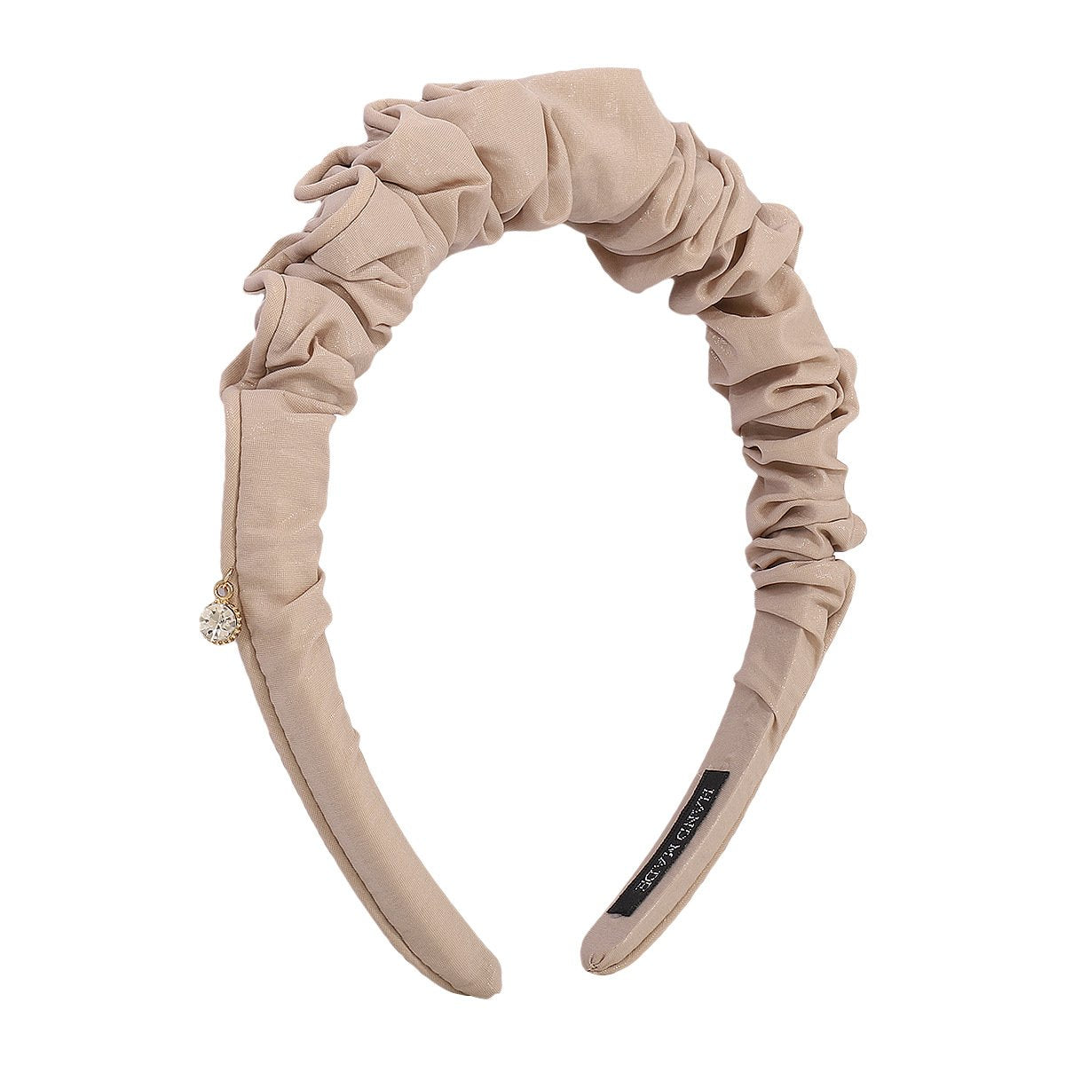 F493 jewelry simple small fresh pure color folded headband fashion commuting out fabric headband