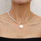 Jewelry Imitation Pearl Necklace Female Retro Design Light Luxury Temperament Clavicle Chain Fresh Necklace