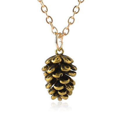 Simple Fashion Pine Nut Herbarium Necklace Popular Necklace