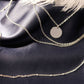 Jewelry Tassel Chain Sequin Necklace Female Personality Creative Accessories Pendant Clavicle Chain