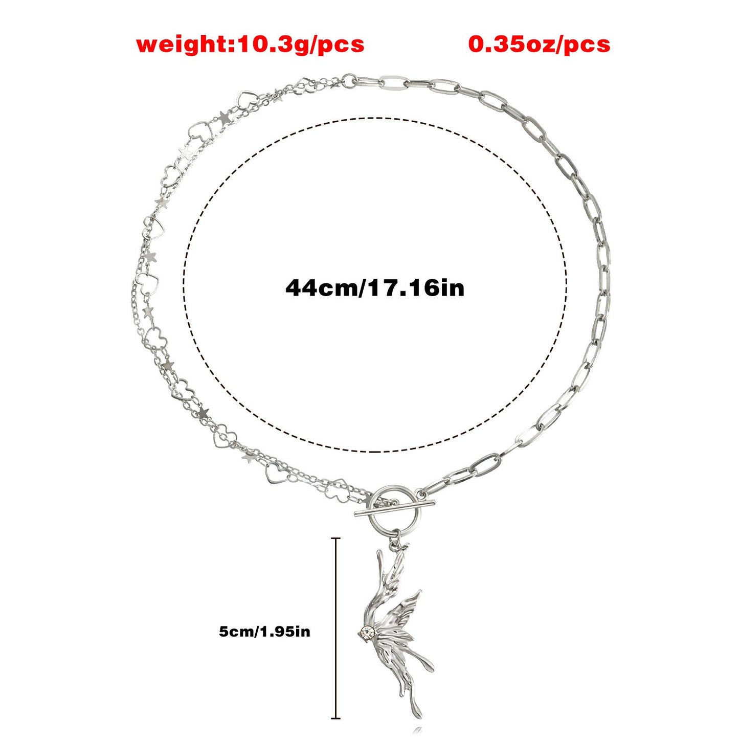 Jewelry Guardian Wings Feather Necklace Advanced Design Sense Small Fashion Trend Cold Clavicle Necklace