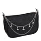 Messenger bag women's handbag decoration street trend fashion all-match chain women's bag chain