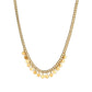 Fashion Round Iron Clavicle Chain Necklace Jewelry