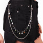 Double Pants Chain Retro Acrylic Flower Accessories Unisex Hipster Jeans Chain Pack