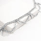 Jewelry Punk Metal Rivet Necklace Female Hip Hop Personality Geometric Chain Clavicle Necklace