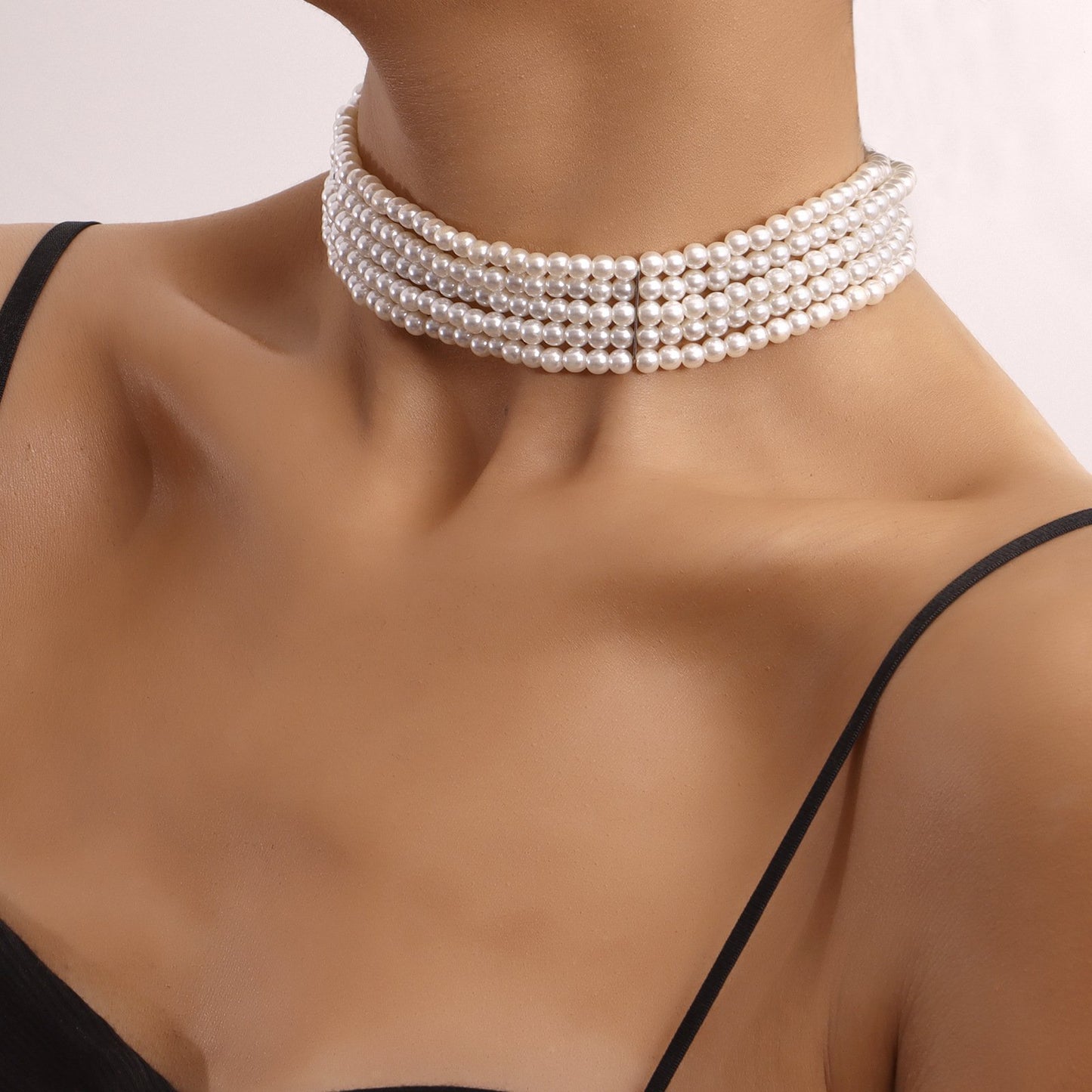 Jewelry Niche Light Luxury White Pearl Necklace Ins Trend Anchor Fairy Temperament Necklace