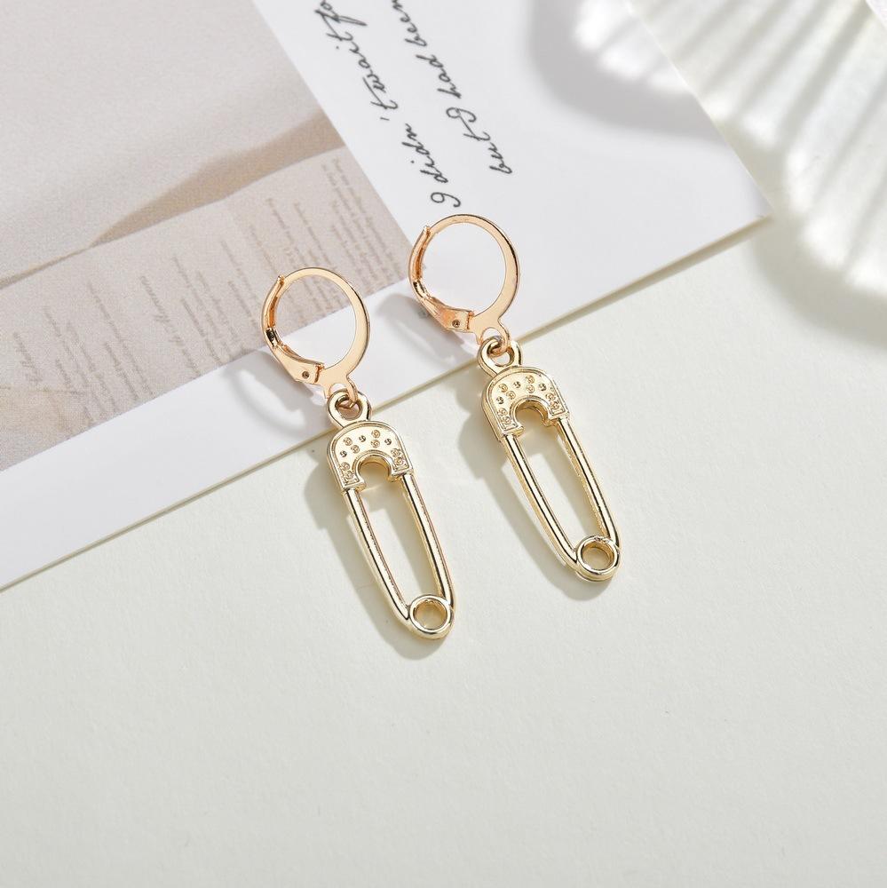 Accessories Popular Sex Pin Earrings Fashion Simple Alloy Earrings