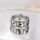 Jewelry Lucky Spades A Titanium Steel Ring Ring Mirror Magic Poker Stainless Steel Ring