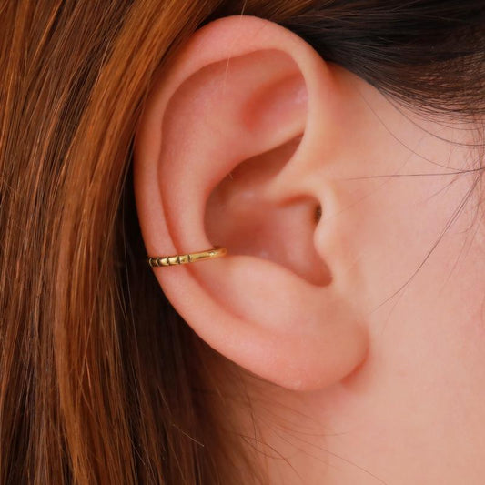 Simple retro old earrings female hollow U-shaped ear bone clip no ear hole earring men and women invisible ear clip