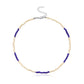 Jewelry fashion hand-threaded short rice bead necklace female bohemian colorful necklace necklace