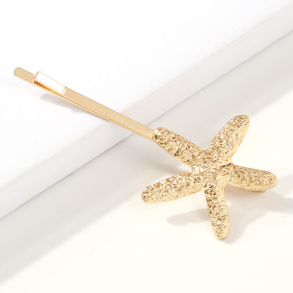 2F746 personalized alloy shell headband is specially for creative seaside holiday hairpin hair accessories