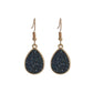 Jewelry fashion simple crystal cluster earrings personality sweet drop earrings