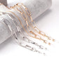 Hip-hop trend long hanging neck double-layer chain temperament street shooting glasses chain simple metal accessories