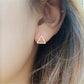 Simple Geometric Earrings Classic Triangle Versatile Ear Stud Earrings Small Jewelry