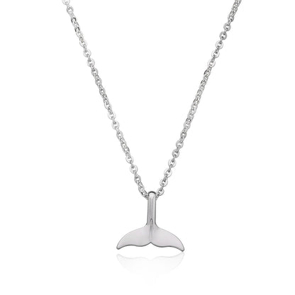 Jewelry Ladies Temperament Mermaid Tail Necklace Popular Simple Personality Necklace Clavicle Chain