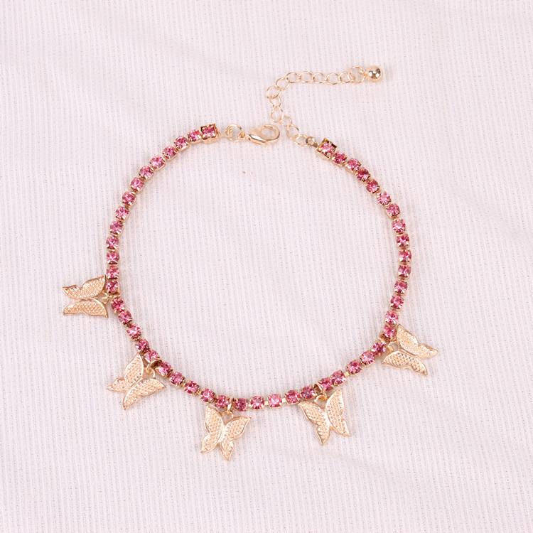 Jewelry Creative Fashion Butterfly Bracelet Full Diamond Bracelet Personality Crystal Jewelry Bracelet Female