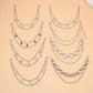 Jewelry Fashion Trend Bag Chain Versatile Bag Shoulder Strap Metal Single Shoulder Strap Bag Accessories
