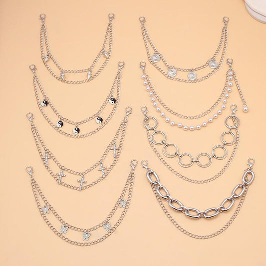 Jewelry Fashion Trend Bag Chain Versatile Bag Shoulder Strap Metal Single Shoulder Strap Bag Accessories
