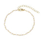 Jewelry Versatile Stitching Small Pearl Copper Chain Bracelet Decoration Fashion Personality Classic Anklet