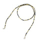 Mask glasses rice bead lanyard chain lanyard beaded glasses rope mask lanyard chain colorful beaded glasses lanyard