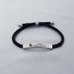 12 Constellation Black Bracelet Handwoven Adjustable Lettering Bracelet Holiday Gift Ladies