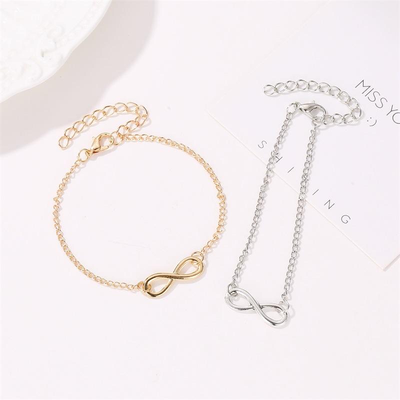 Simple 8-character bracelet personalized number all-match bracelet jewelry