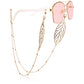 Mask hanging chain glasses chain leaf love mask chain peach heart ins metal glasses chain