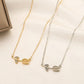 Ins tulip necklace fashion temperament niche design diamond flower pendant clavicle chain girlfriend gift