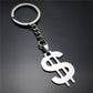 Skull, dollar, rudder, pentagram, leaf, game peripheral, stainless steel key ring, pendant, key chain, direct supply