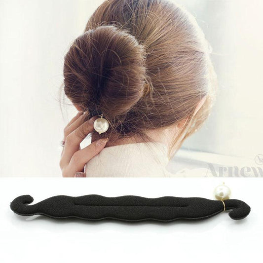 Hair accessories head jewelry pearl plate hair tool meatball head bud head princess head plate hair tool